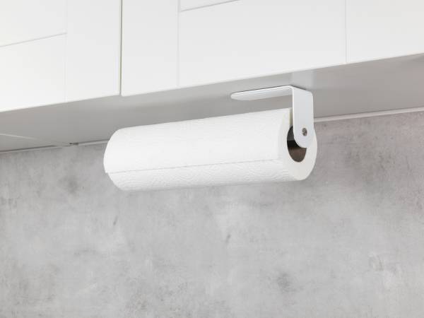 Küchenrollenhalter Nio Aluminium - Weiß