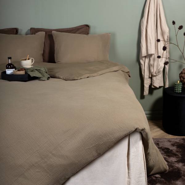 Plaid Mila Cotone - Marrone