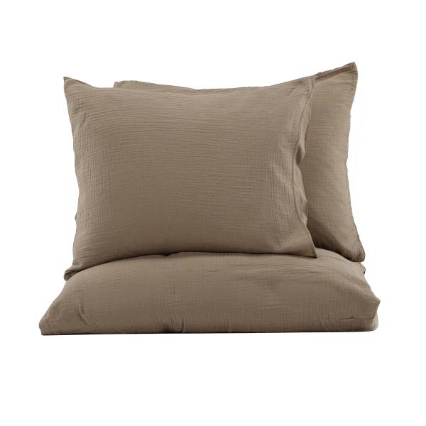 Plaid Mila Cotone - Marrone