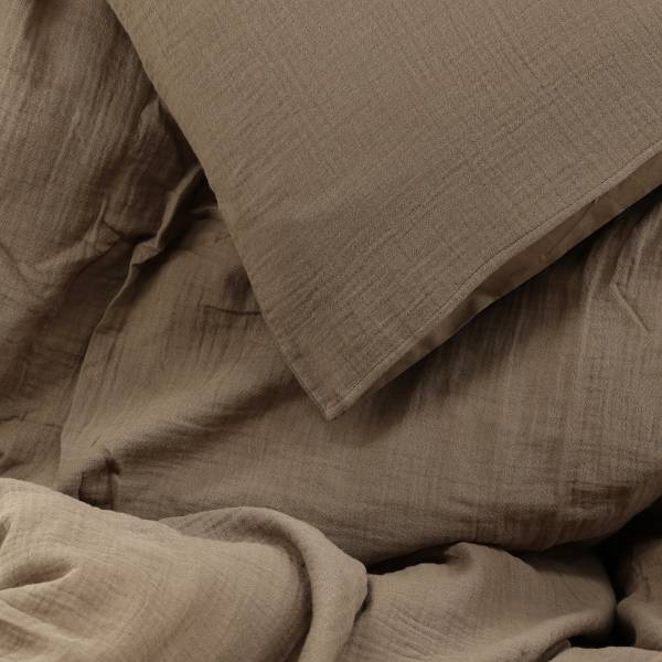 Plaid Mila Cotone - Marrone