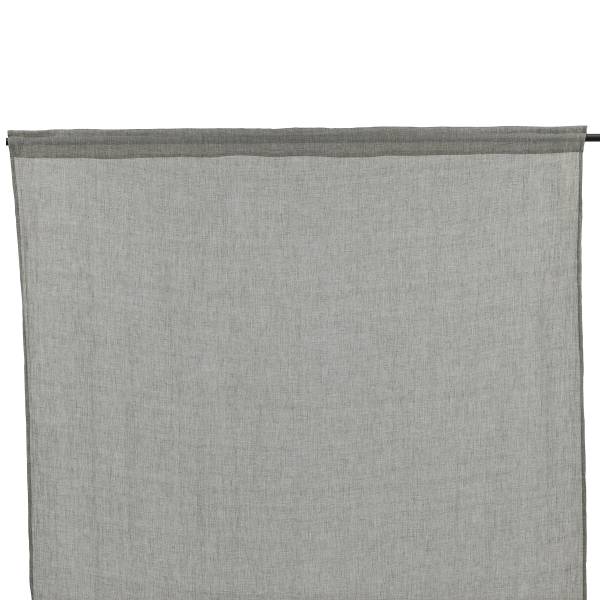 Fertiggardine Elena Polyester - Dunkelgrau