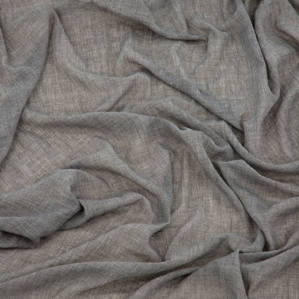 Fertiggardine Elena Polyester - Dunkelgrau