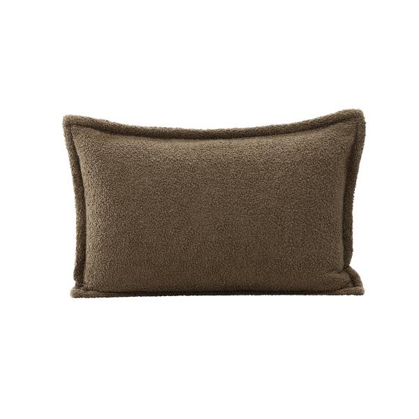 Housse de coussin Tuva Polyester - Marron - 60 x 40 cm