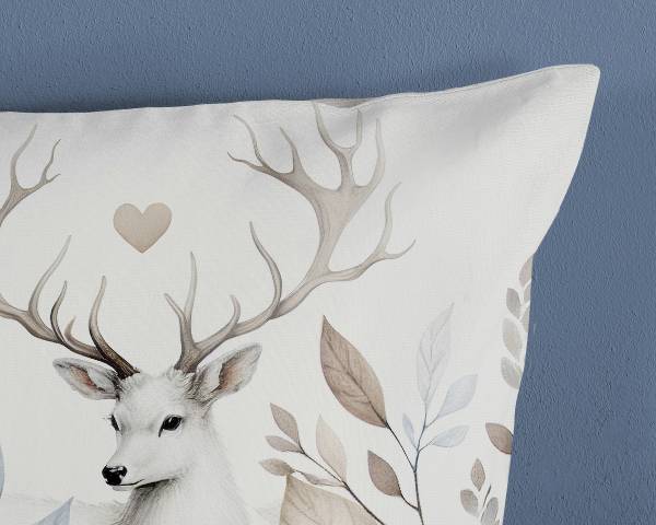 Renforcé-Bettwäsche 33385 Renforcé - Ecru - 140 x 200/220 cm + Kissen 70 x 60 cm