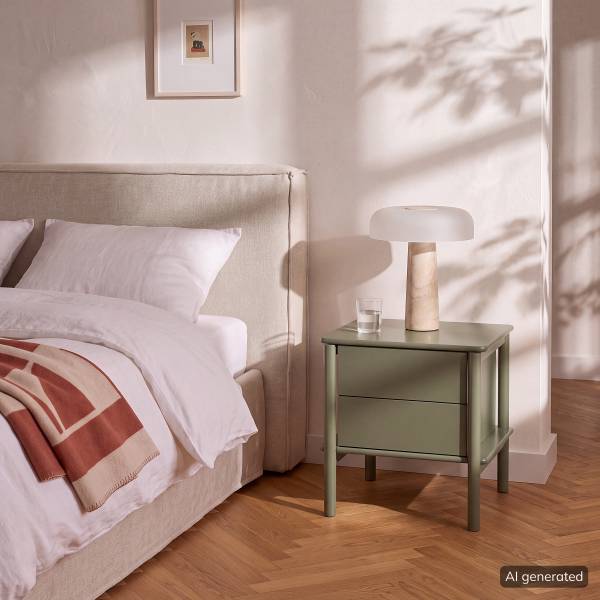 Table de nuit ENOWA Vert olive