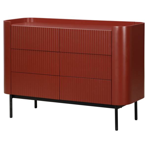 Sideboard EKKOR Dunkelrot