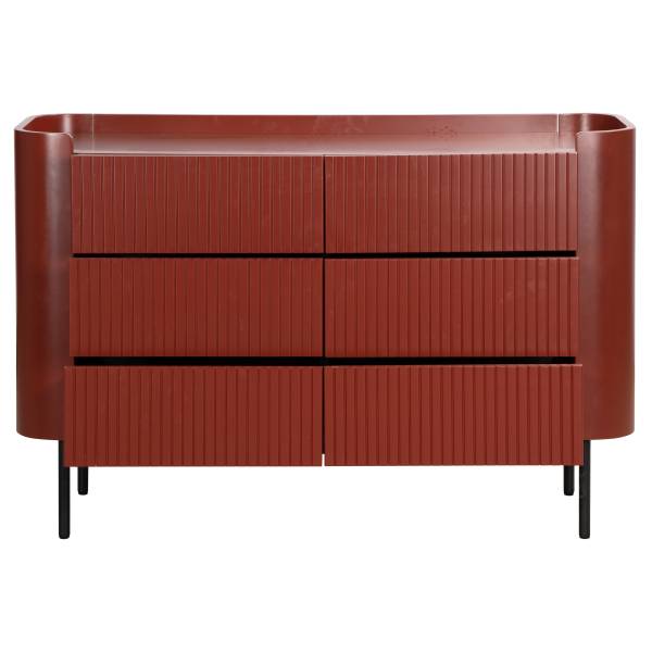 Sideboard EKKOR Dunkelrot