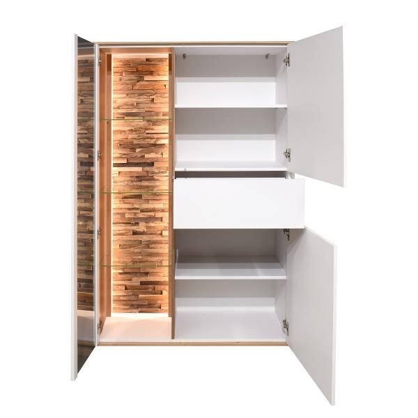 Highboard Kador Weiß - Gleiter