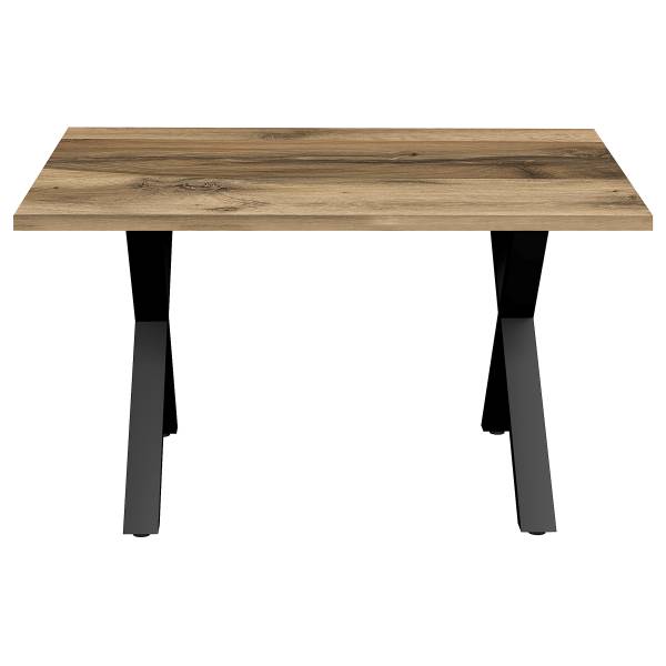 Tavolo da pranzo Raghen Effetto plancia quercia - 160 x 90 cm - X-forma