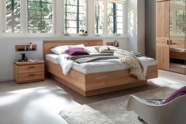 Struttura letto Roukko Rovere - 160 x 200cm