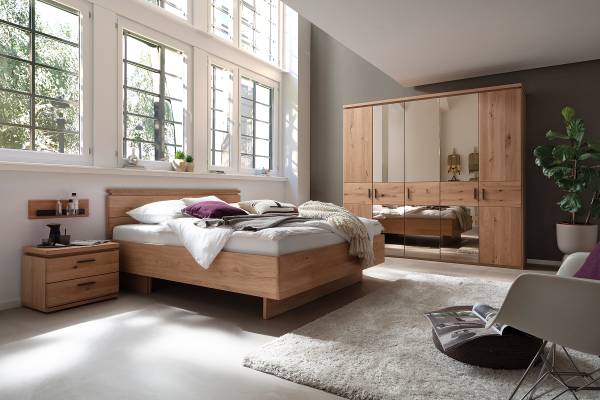 Struttura letto Roukko Rovere - 160 x 200cm
