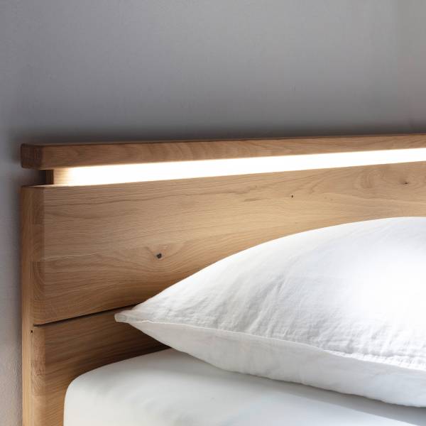 Struttura letto Roukko Rovere - 160 x 200cm