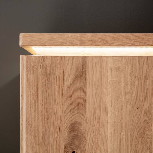 Struttura letto Roukko Rovere - 160 x 200cm