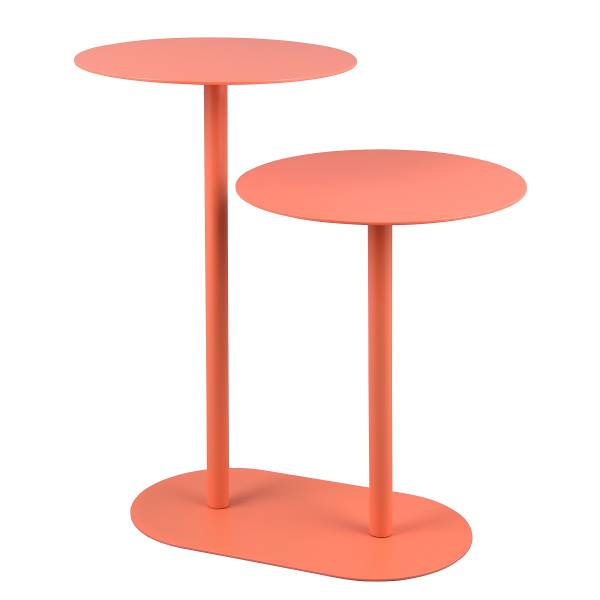 Beistelltisch Tamma Metall - Lachs