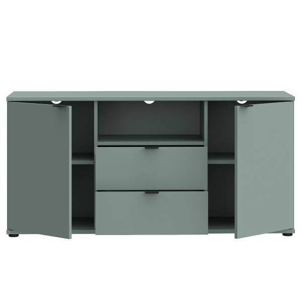 Meuble TV Odkol Gris menthe - Hauteur : 63 cm