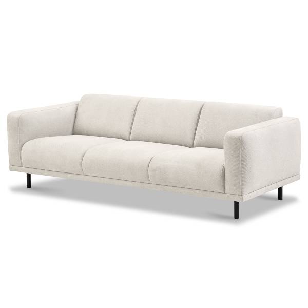 3-Sitzer Sofa DABBY Webstoff Palmira: Creme