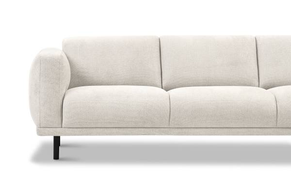 3-Sitzer Sofa DABBY Webstoff Palmira: Creme