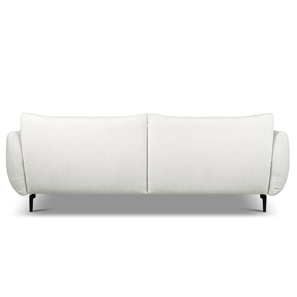 Divano a 3 posti LESSLY Tessuto Stormy: color crema