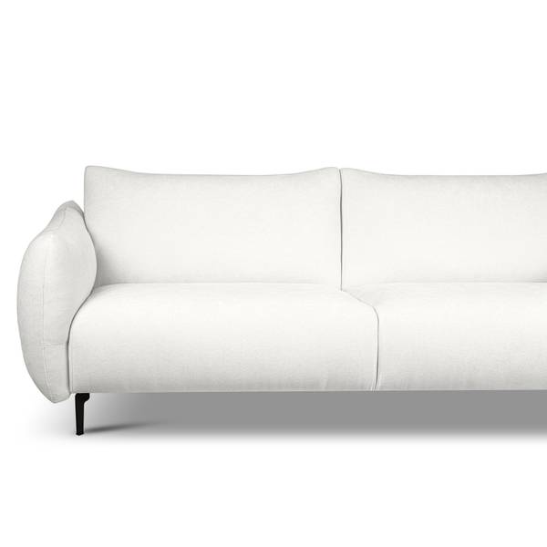 Divano a 3 posti LESSLY Tessuto Stormy: color crema