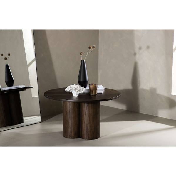 Couchtisch Olivia Echtholzfurnier - Esche Dunkel