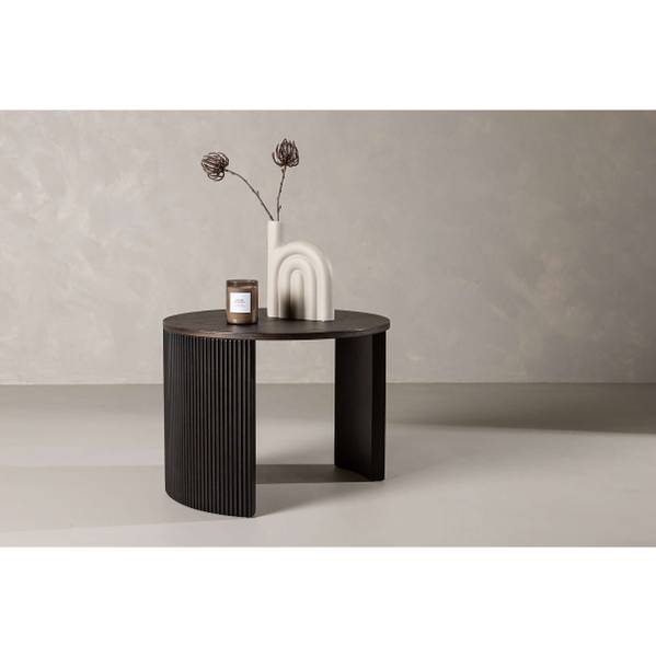 Furnierter Couchtisch Bristol Esche Dunkel