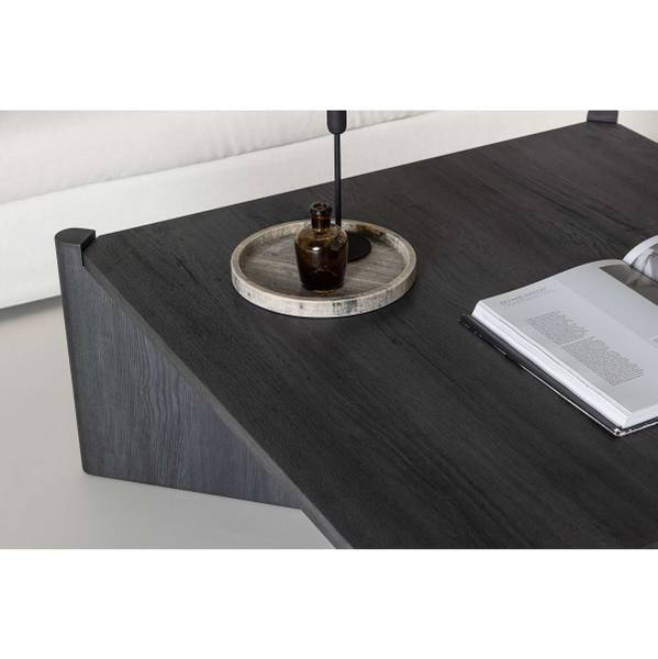 Couchtisch Rogaland Eiche Schwarzbraun Dekor