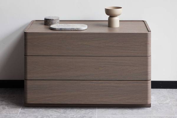 Kommode Noble - Breite 100 cm Eiche Dunkel Dekor