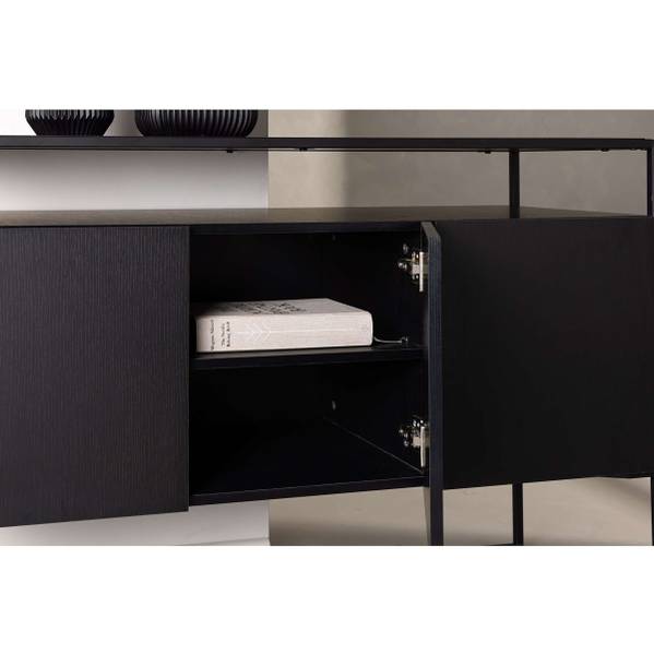 Sideboard Kingsport Schwarz