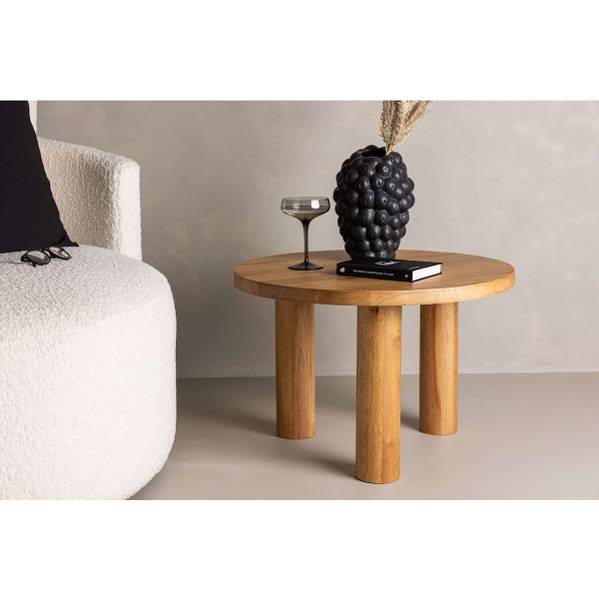 Houten salontafel Duxbury rubberhout
