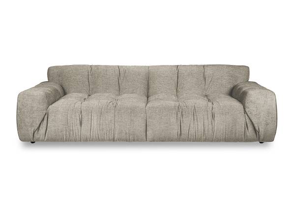 3-zitsbank LESCHER geweven stof Cieli: beige