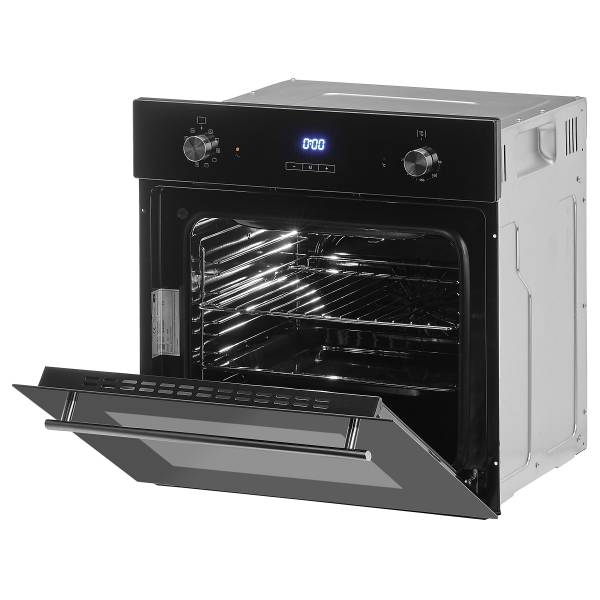 Küchenzeile Maloyas 340 cm Grau / Marmor Dunkel Dekor - Elektrogeräte Premium