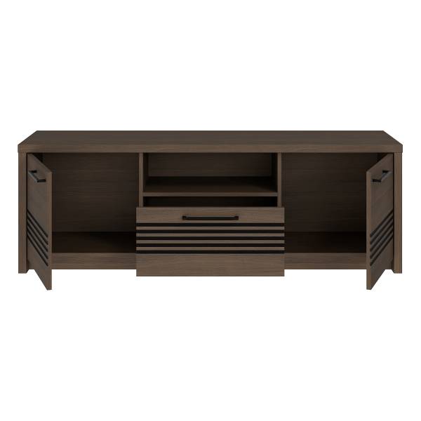 Mobile TV con scomparto Visca Effetto rovere