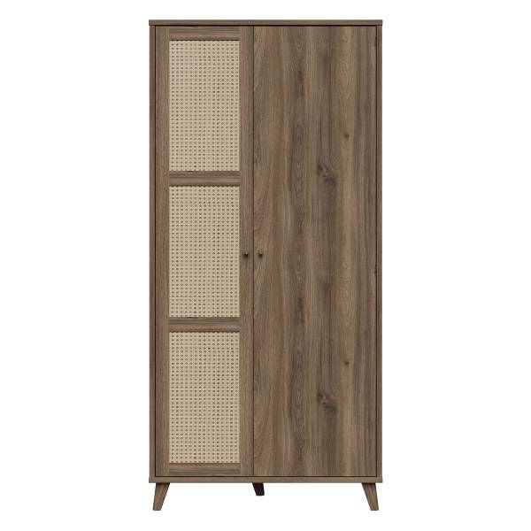 Armadio Budhua Effetto rovere / beige