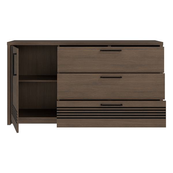 Sideboard Visca Eiche Dunkel Dekor