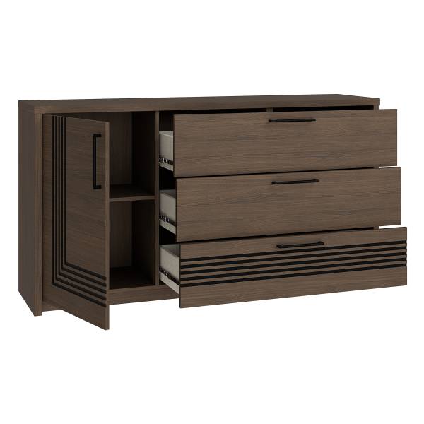 Sideboard Visca Eiche Dunkel Dekor