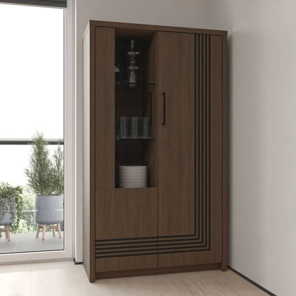 Credenza Visca Effetto rovere