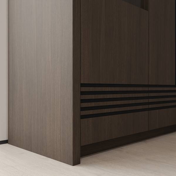 Credenza Visca Effetto rovere