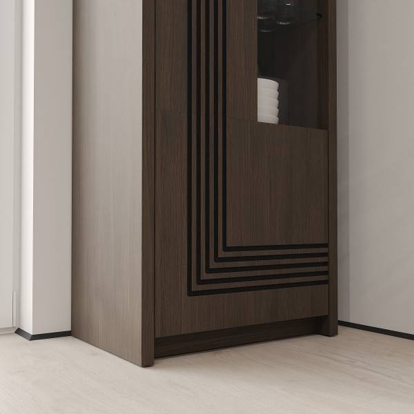 Vetrina Visca Effetto rovere