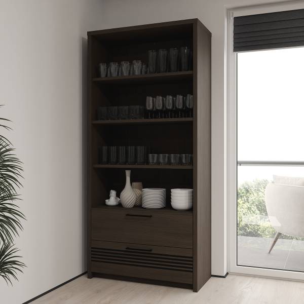 Scaffale Visca Effetto rovere