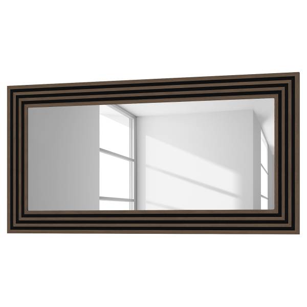 Specchio da parete Visca Effetto rovere