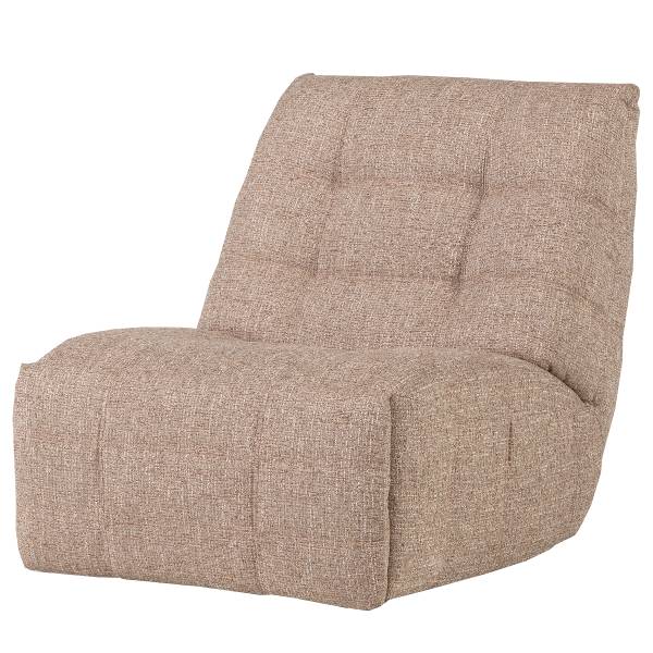 Poltrona regolabile elettricamente Hein Beige - Poliestere - Ferro - 98 x 94 x 83 cm
