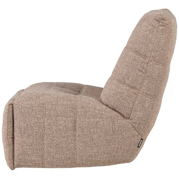 Poltrona regolabile elettricamente Hein Beige - Poliestere - Ferro - 98 x 94 x 83 cm