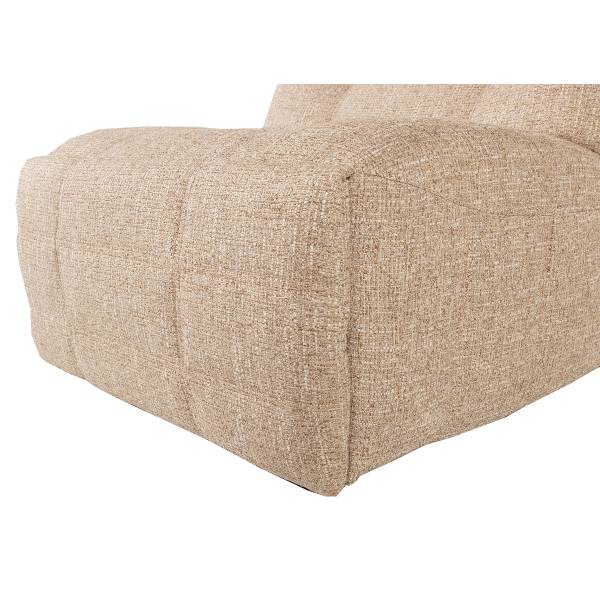 Poltrona regolabile elettricamente Hein Beige - Poliestere - Ferro - 98 x 94 x 83 cm