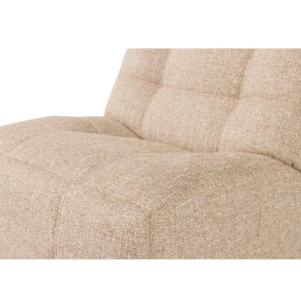 Poltrona regolabile elettricamente Hein Beige - Poliestere - Ferro - 98 x 94 x 83 cm
