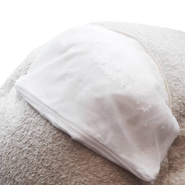 Sitzsack ReLaX!BaG Bouclé Stoff Coline: Beige