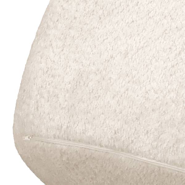 Zitpoef ReLaX!BaG rond Bouclé Stof Coline: beige
