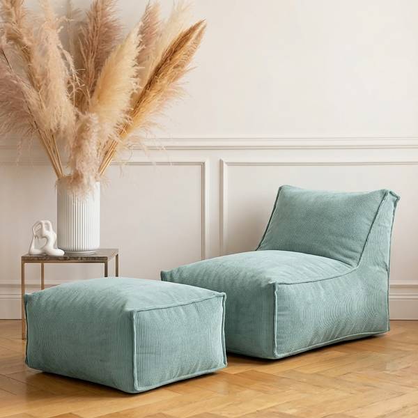 Zitzak ReLaX!BaG corduroy Fjella: mint