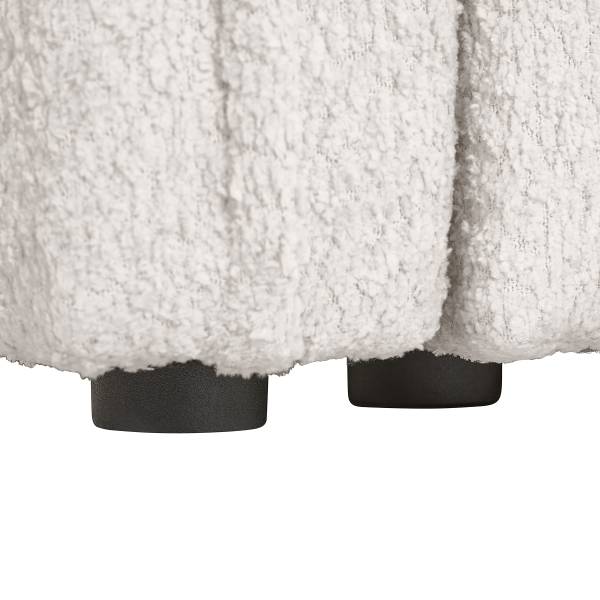 Divano letto angolare Langmad Beige - Bouclé - 233 x 72 x 193 cm