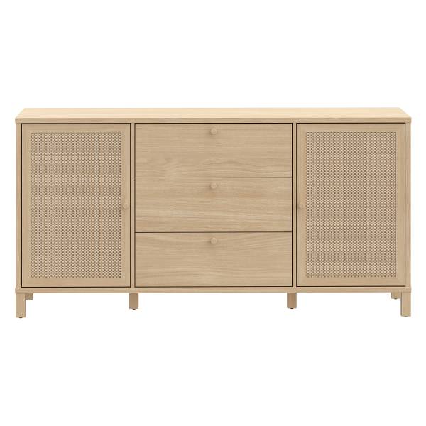 Buffet Serwa Beige / Décor chêne
