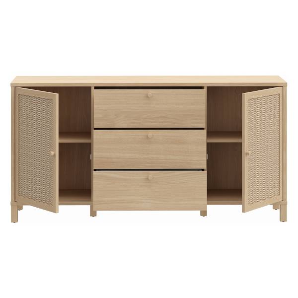 Buffet Serwa Beige / Décor chêne